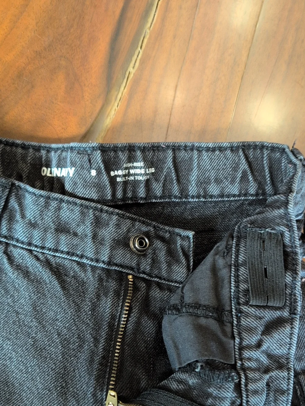 Girls 8 Wide Leg Jeans